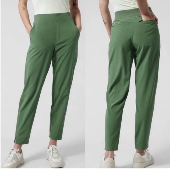 Athleta Brooklyn Ankle Pant 16 in Vineyard Green - Picture 1 of 17